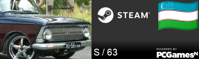 S / 63 Steam Signature