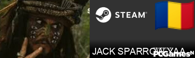 JACK SPARROW YAAAAAR Steam Signature