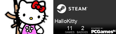 HalloKitty Steam Signature