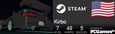 Kirbo Steam Signature