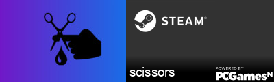 scissors Steam Signature