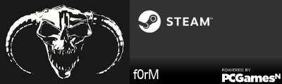 f0rM Steam Signature