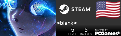<blank> Steam Signature