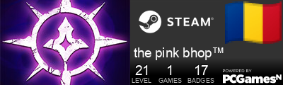 the pink bhop™ Steam Signature