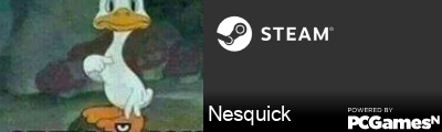 Nesquick Steam Signature