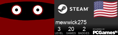 mewwick275 Steam Signature