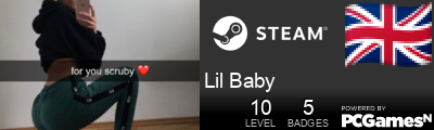 Lil Baby Steam Signature