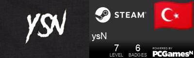 ysN Steam Signature