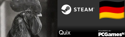 Quix Steam Signature