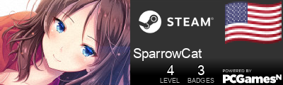 SparrowCat Steam Signature