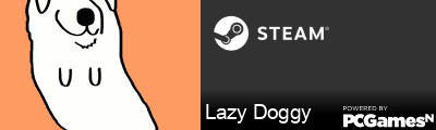Lazy Doggy Steam Signature