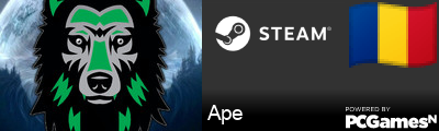 Ape Steam Signature