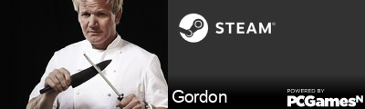 Gordon Steam Signature