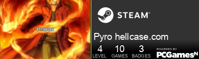 Pyro hellcase.com Steam Signature