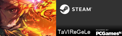 TaVIReGeLe Steam Signature