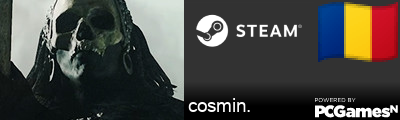cosmin. Steam Signature