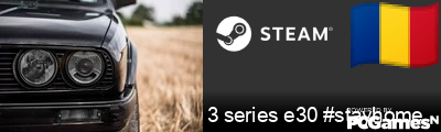 3 series e30 #stayhome Steam Signature