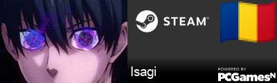 Isagi Steam Signature