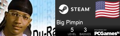 Big Pimpin Steam Signature