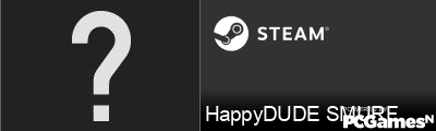 HappyDUDE SMURF Steam Signature
