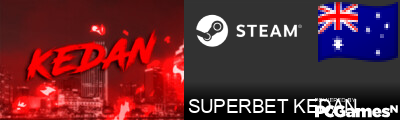 SUPERBET KEDAN Steam Signature