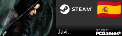 Javi. Steam Signature