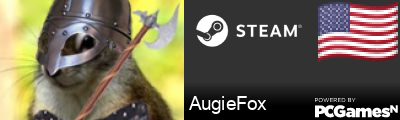 AugieFox Steam Signature