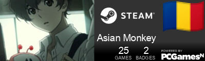 Asian Monkey Steam Signature