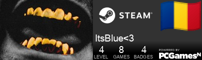 ItsBlue<3 Steam Signature