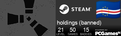 holdings (banned) Steam Signature