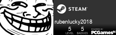 rubenlucky2018 Steam Signature
