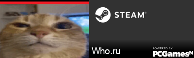 Who.ru Steam Signature