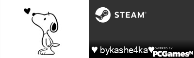 ♥ bykashe4ka♥ Steam Signature