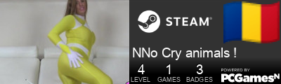 NNo Cry animals ! Steam Signature