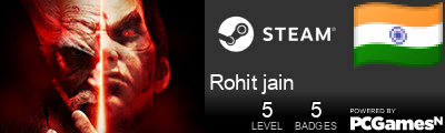 Steam Profile badge for Rohit jain: Get your our own Steam Signature at SteamIDFinder.com