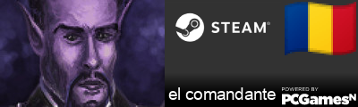el comandante Steam Signature