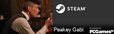 Peakey Gabi Steam Signature