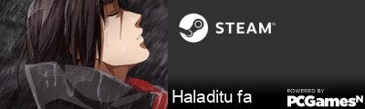 Haladitu fa Steam Signature