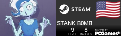 STANK B0MB Steam Signature