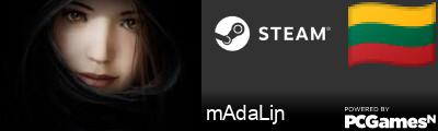 mAdaLiɲ Steam Signature