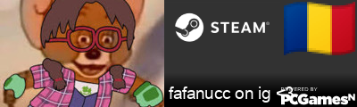 fafanucc on ig <3 Steam Signature