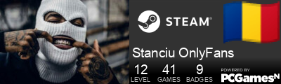 Stanciu OnlyFans Steam Signature