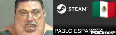 PABLO ESPANOLA Steam Signature