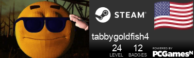 tabbygoldfish4 Steam Signature