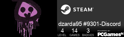 dzarda95 #9301-Discord Steam Signature