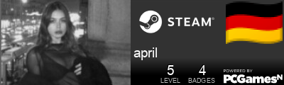 april Steam Signature