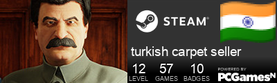 turkish carpet seller Steam Signature