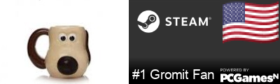 #1 Gromit Fan Steam Signature
