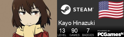 Kayo Hinazuki Steam Signature