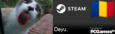 Deyu. Steam Signature